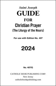 Guide for Christian Prayer Large Type 2024