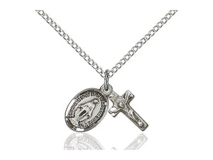 Miraculous Medal with Crucifix