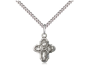4-Way Chalice Medal Necklace