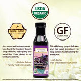 Organic Elderberry Syrup 12oz.