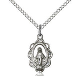 Miraculous medal in Sterling Silver or Gold Filled