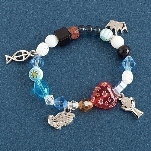 Story Bracelet With Color Beads