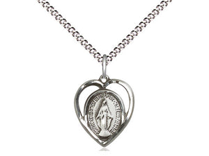 Miraculous Heart Pendant Necklace