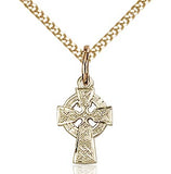 Celtic Cross in Sterling Silver or Gold Filled