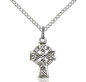 Celtic Cross in Sterling Silver or Gold Filled