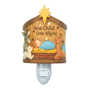 One Child One Night Nativity Night Light