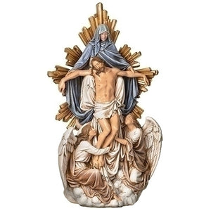 Angels with Christ Figure