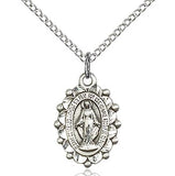 Miraculous Medal in Sterling or Gold Filled