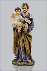 4" St. Joseph Statue