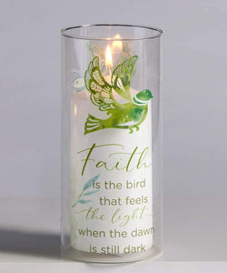 Faith Candle Pillar