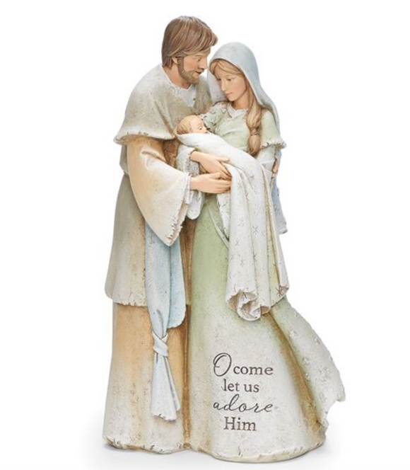 Heavenly Blessing Holy Family Statue