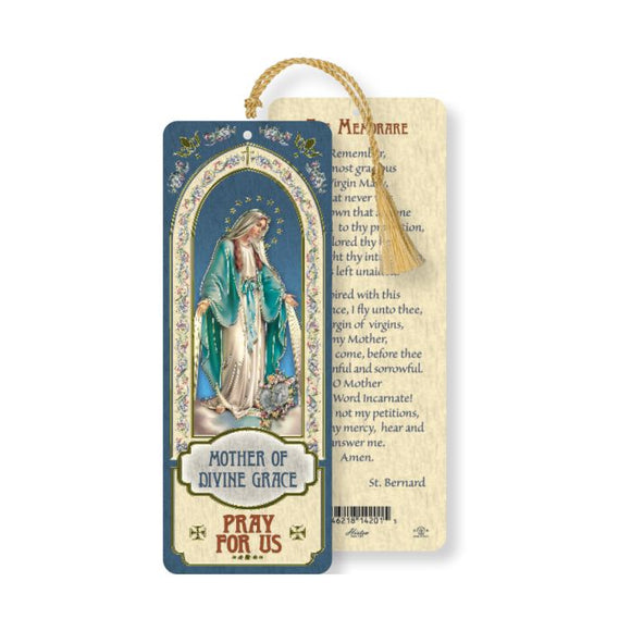 Our Lady of Grace Bookmark w/Tassel