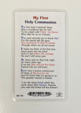 First Holy Communion Bracelet with Prayer Card