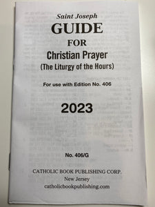 Liturgy of the Hours Guide for 2023