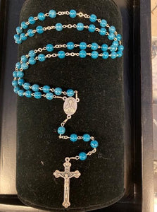 Blue Jerusalem Rosary