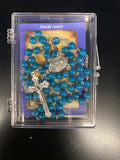 Blue Jerusalem Rosary