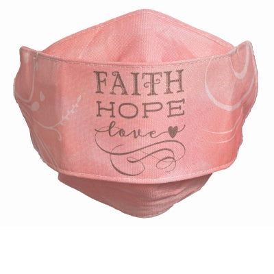 Faith Hope Love Face Mask
