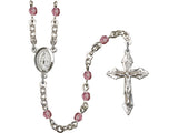 Amethyst Miraculous Rosary