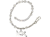 Holy Spirit Rosary Bracelet Crystal