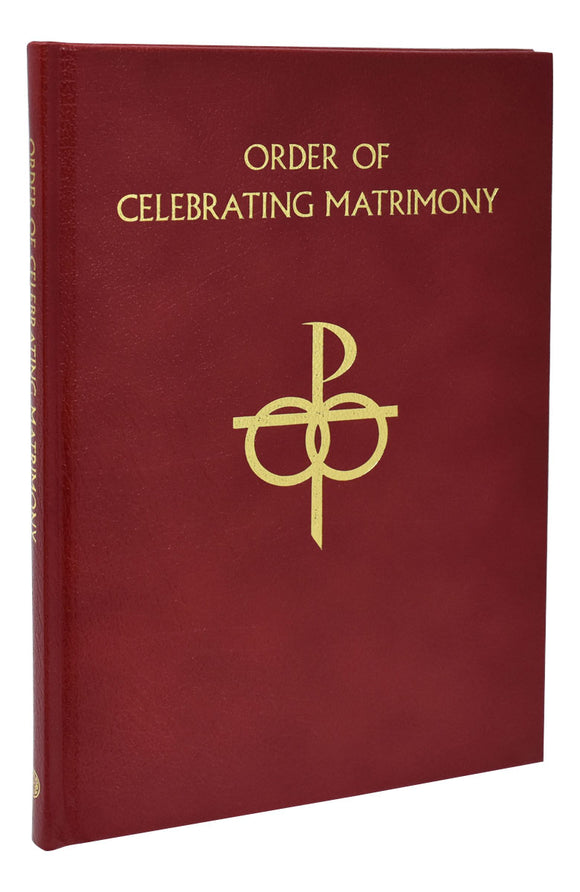 THE ORDER OF CELEBRATING MATRIMONY