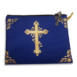 White or Blue Tapestry 1st Holy Communion Pouch